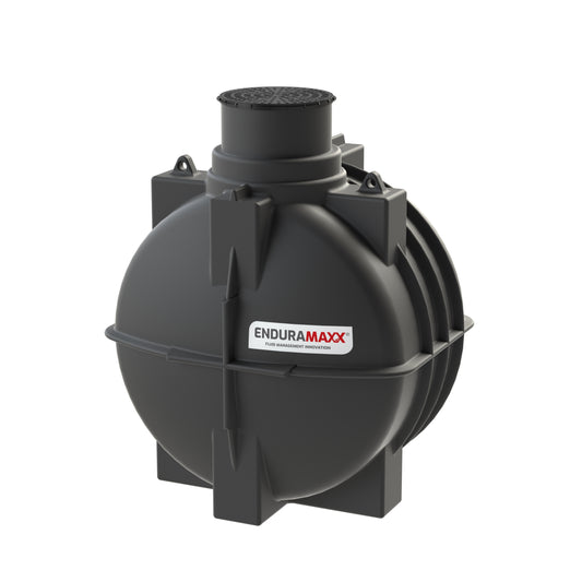 Enduramaxx 1,500 Litre Horizontal Underground Potable Water Storage Tank 1.0 SG (Black)