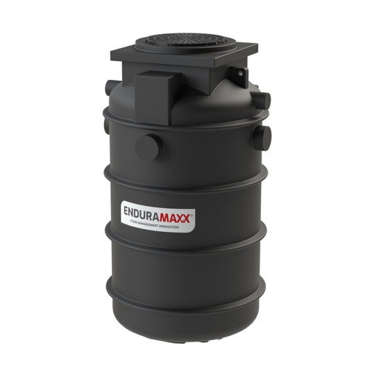 Enduramaxx 1,400 Litre Flat Base Underground Potable Water Storage Tank 1.0 SG (Black)