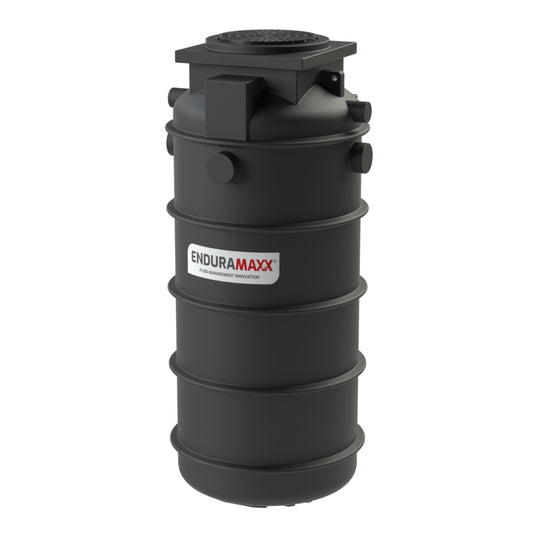 Enduramaxx 1,700 Litre Flat Base Underground Potable Water Storage Tank 1.0 SG (Black)