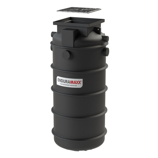 Enduramaxx 1,700 Litre Flat Base Underground Non Potable Water Storage Tank (Black)